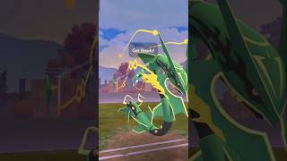 Lucky Mega🫨💥 rayquaza battle in Pokemon go gameplay video ✨💥✨ pokmongo gaming [upl. by Ahsinaj78]