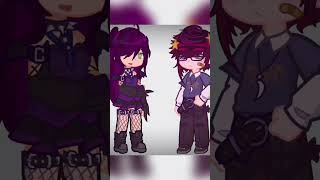 their so cute together gacha lgbtq relationship cute gacha gachalife2 capcut [upl. by Eihtak]