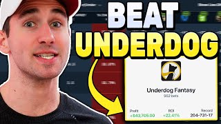 How I Beat Underdog Fantasy in 2023  StepbyStep 43000 PROFIT [upl. by Hannasus170]