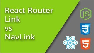 React Router  Link vs NavLink  Episode 16 [upl. by Hanimay]