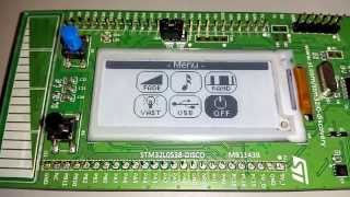 204quot EPaper Display  172x72  STM32L0  SSD1606 [upl. by Aneetsyrk]