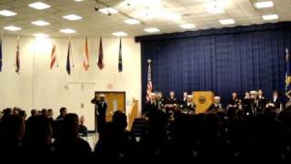 Navy Hospital Corpsman A School Graduation Rifle Throwing [upl. by Nyra488]