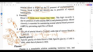 PhysiologyBlood lec 1 [upl. by Anihpled]