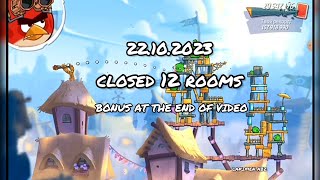 angry birds 2 clan battle 22102023 closed 12 rooms [upl. by Orips]