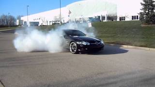 2004 Mercedes Benz SL600 V12 RennTech burnout [upl. by Neirad]