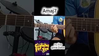 Guitar chords Amaj7 [upl. by Janicki]