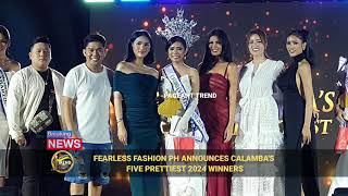 CALAMBAS FIVE PRETTIEST 2024 ANNOUNCEMENT OF WINNERS [upl. by Ycart]