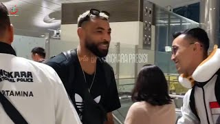 detik detik penjemputan EARVIN NGAPETH JEAN PATRY jakarta bhayangkara presisi di bandara IRAN [upl. by Takara725]