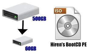 How to Shrink a Virtual Disk Using HirenBoot CD [upl. by Atte]