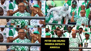 AFCON 2023 Peter Obis Presence Gave Super Eagles Hope As They Defeats Angola Must Watch [upl. by Rebmetpes]