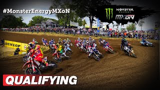 Qualifying Highlights  Monster Energy FIM Motocross of Nations 2022 MXGP Motocross [upl. by Reichel]