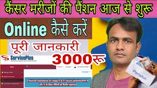 How to Online cancer pension Cancer pension Application form online socialsewa cancer [upl. by Yanaj]