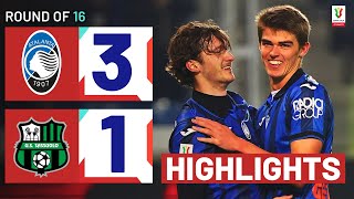 ATALANTASASSUOLO 31  HIGHLIGHTS  CDK shines in La Dea’s win  Coppa Italia Frecciarossa 202324 [upl. by Ayota589]