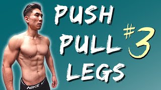 Push Pull Legs for Muscle Growth Beginner Tips  Workout Plan [upl. by Aicirtac]