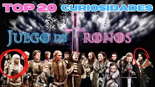 Juego de tronos  Top 20 Curiosidades [upl. by Padriac]