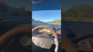 W210 E55 AMG pull headers custom exhaust sound [upl. by Howarth]