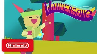 Wandersong  Launch Trailer  Nintendo Switch [upl. by Arodaeht]