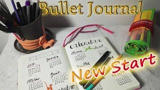 📓 BULLET JOURNAL 1  NOUVEAU DEPART 📓 [upl. by Bilski]