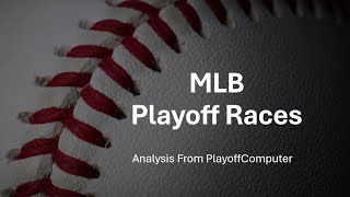 MLB Playoff Races  August 15th 2024 [upl. by Eben]