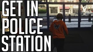 GTA5  How to get in Police Station Online  EC [upl. by Dey]