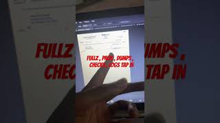 FREE FULLZ  PROS  FUMPS  CHECKS  LOGS TAP IN TO LESRN HOW TO DO ALL [upl. by Coulombe]