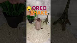 OREO SHAKE🤤❤️  THICK AND CHOCOLATEY nutella oreo oreoshake asmr viralshorts shorts [upl. by Landy]