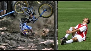 Mountain Bike vs Football [upl. by Yerhpmuh235]