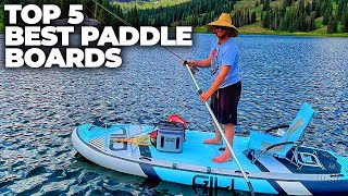 5 Best SUP Stand Up Paddle Boards For Fishing 2022 [upl. by Aridan734]