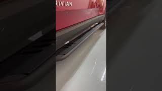 RRivian Running Board automobile rivian runningboards sidestep electricrunningboard hansshow [upl. by Samaria274]