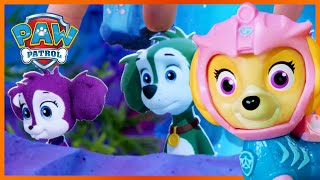 Aqua Pups Clear the Ink from Puplantis 🐙  PAW Patrol  Toy Play for Kids [upl. by Assenab810]