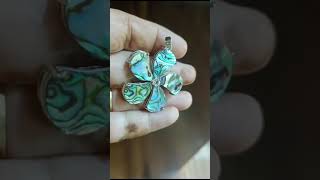 Abalone shell pendent [upl. by Alletnahs]