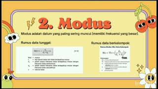 ukuran pemusatan data statistika [upl. by Lennahc827]