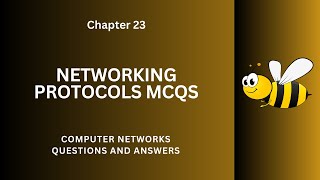 Networking Protocols MCQ Questions Answers  Networking Protocols Class 912 MCQs Ch 23 Notes PDF [upl. by Lynnet]