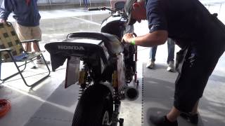 Vince amp Hyde Racing Honda CB1100F Superbike [upl. by Lemmy241]