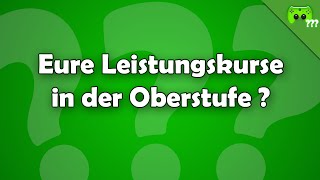 Eure Leistungskurse in der Oberstufe   Frag PietSmiet [upl. by Riana]