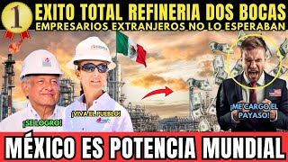 ESTO PROMETIO AMLO Y LA PRESIDENTA CUMPLE MÉXICO SE CONVIERTE EN POTENCIA MUNDIAL DE ENERGIA [upl. by Hali]