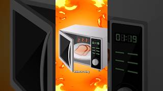 😱How Does a Microwave Heat Food Without Flames shorts [upl. by Loomis]