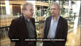 euronews interview  José Bové  du Larzac à Bruxelles [upl. by Reinhard]