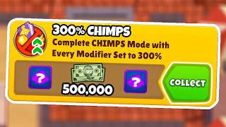 300 CHIMPS Is Nearly Impossible Bloons TD 6 [upl. by Kcyred]