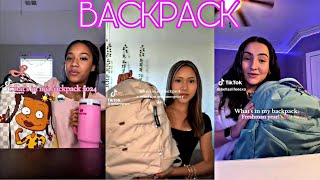 What’s in my backpack 🎒 my bag 👜  BEST Compilation 1 [upl. by Aseretairam462]