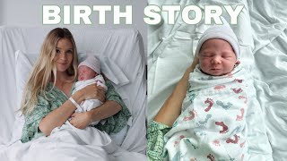 NATURAL BIRTH STORY  positive experience  second baby [upl. by Sherline]