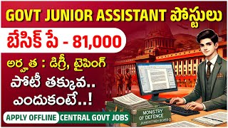 Jr Assistant Recruitment 2024  Jammu Cantonment Board  Cantonment Board Jammu Recruitment 2024 [upl. by Amis]