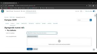 Crear roles en Moodle [upl. by Eadith]