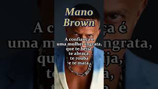 A confiança é uma mulher ingrata Mano Brown [upl. by Aniv]