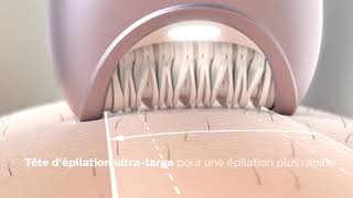 Épilateur rechargeable pour le corps SATINELLE ADVANCED par Philips [upl. by Ledniahs]