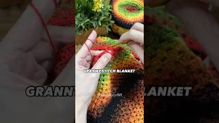 ❤️🧶Granny Stitch Blanket wip simplicity888 crochetblanket diycrafts yarnartflowers yarnart [upl. by Yasmeen563]