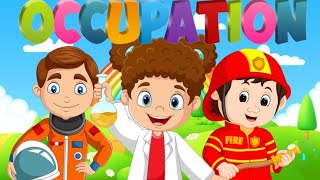 Community helpers for Preschool amp Kindergarten Jobs and Occupation for kids and Toddlers Rhymes [upl. by Ikuy]