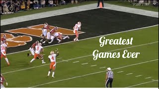 2017 CFP National Championship Game Alabama vs Clemson Condensed HD [upl. by Nollad396]