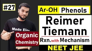 Reimer Tiemann Chemical Rxn in Phenol  Salicylaldehide Formation with mechanism  JEE NEET AIIMS [upl. by Eessac]