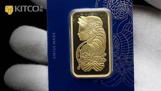 1 盎司瑞士 PAMP 命運女神金塊｜1 oz Gold PAMP Suisse Lady Fortuna Bar [upl. by Atikin792]